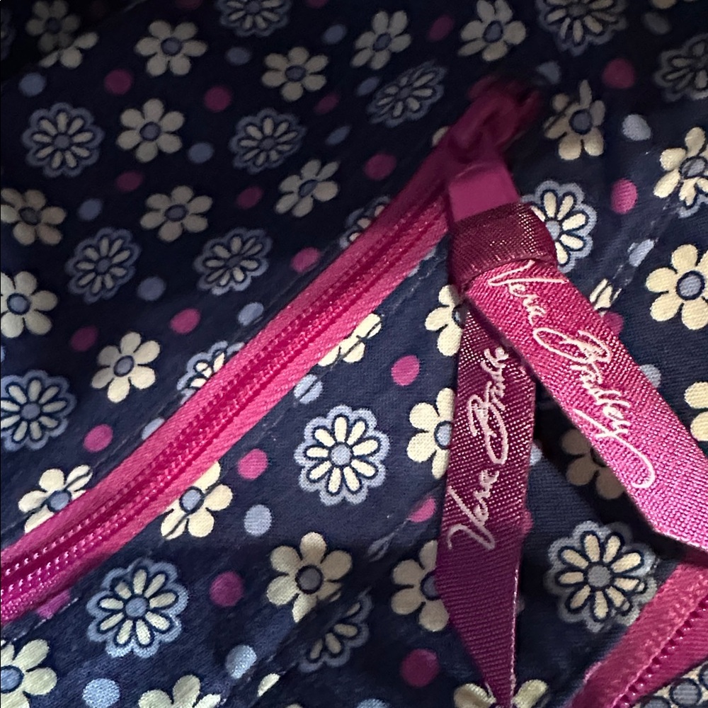 Vera Bradley Boysenberry Paisley Shoulder Bag, Retired Pattern - Picture 7 of 12